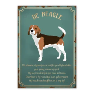 Wandbord 'Beagle'