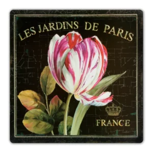 Wandbord 'Les Jardins de Paris'
