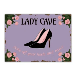 Wandbord 'Lady cave'