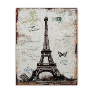 Wandbord 'Eiffeltoren'