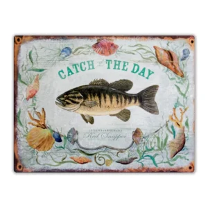 Wandbord 'Catch the day'