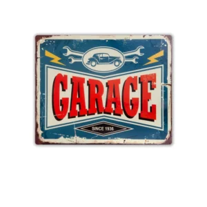 Wandbord 'Garage since 1936'