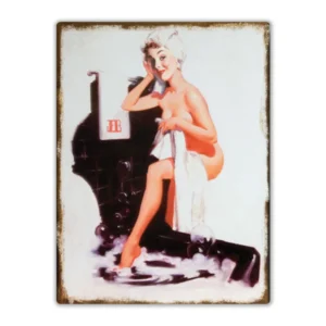 Wandbord 'JB pin up'