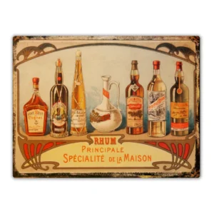 Wandbord 'Rhum Principale - Specialité de la Maison'