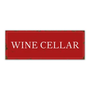 Wandbord 'Wine cellar'