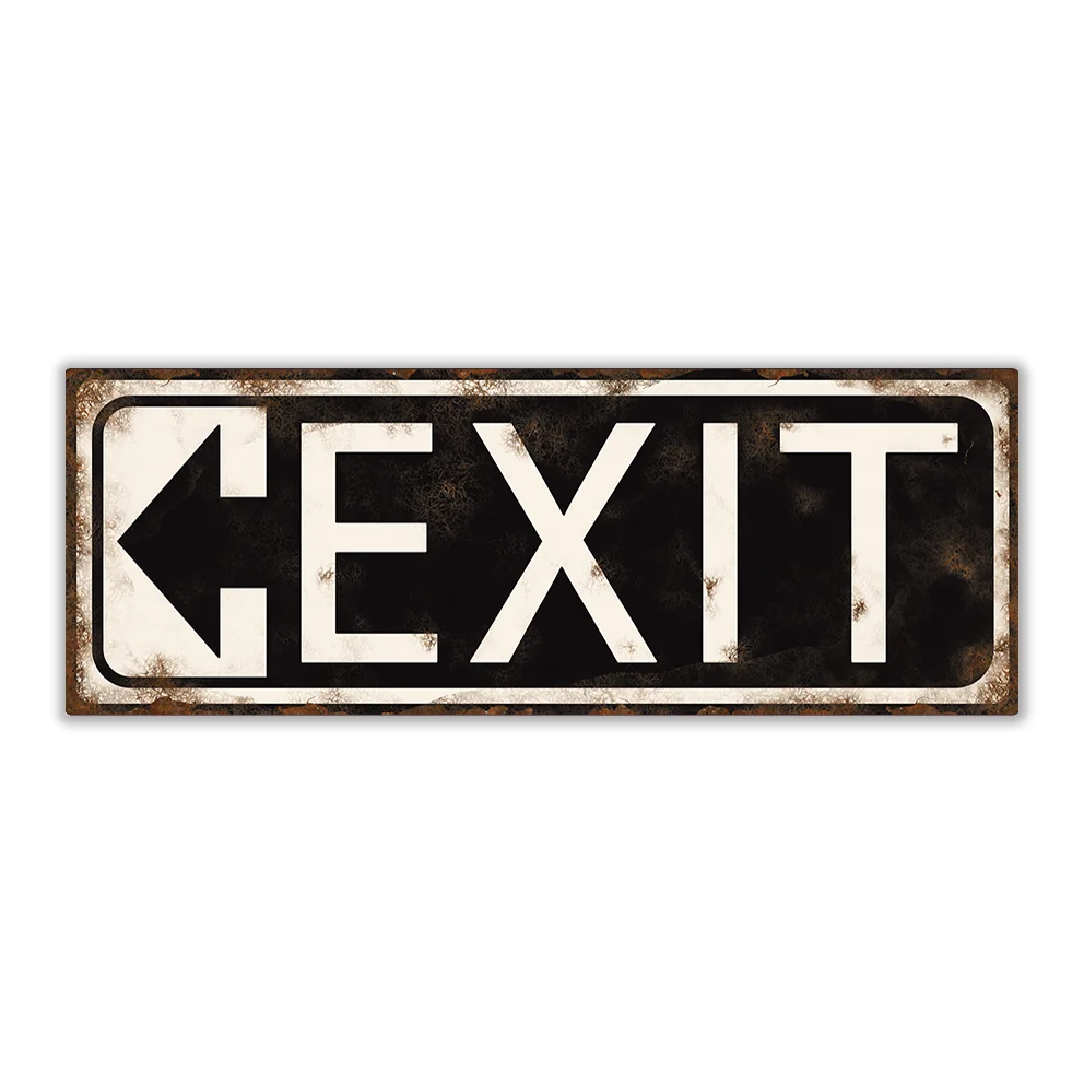 Exit - pijl naar links